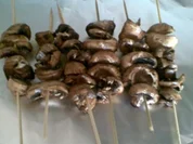 eingelegte Champignons zum grillen - Rezept