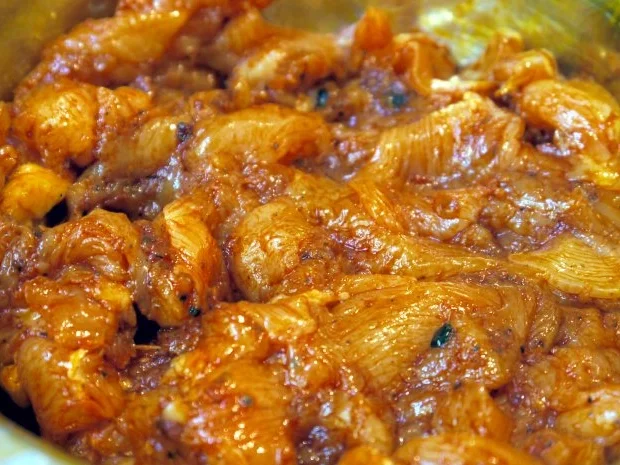 Rezept: Hähnchengeschnetzeltes "a la Vera" Bild Nr. 7 Hähnchengeschnetzeltes "a la Vera" - Rezept - Bild Nr. 7