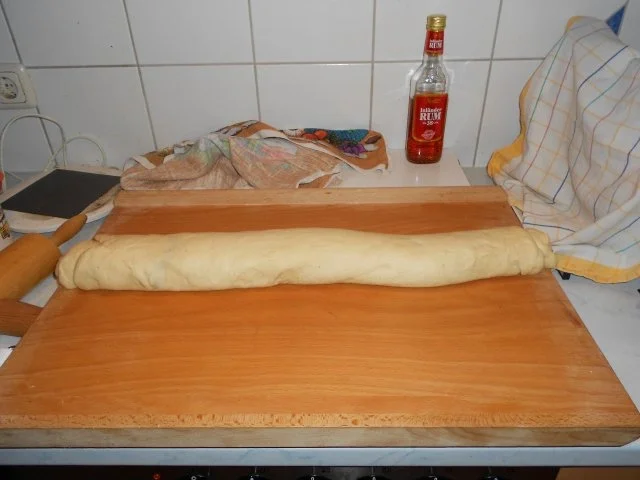 Rezept: Marzipannussschnecken Bild Nr. 3 Marzipannussschnecken - Rezept - Bild Nr. 3