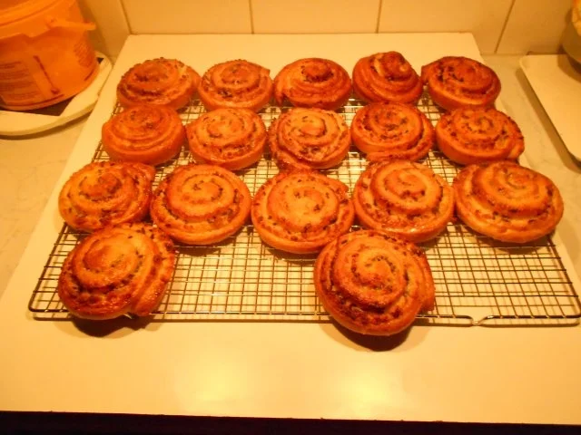 Rezept: Marzipannussschnecken Bild Nr. 8 Marzipannussschnecken - Rezept - Bild Nr. 8