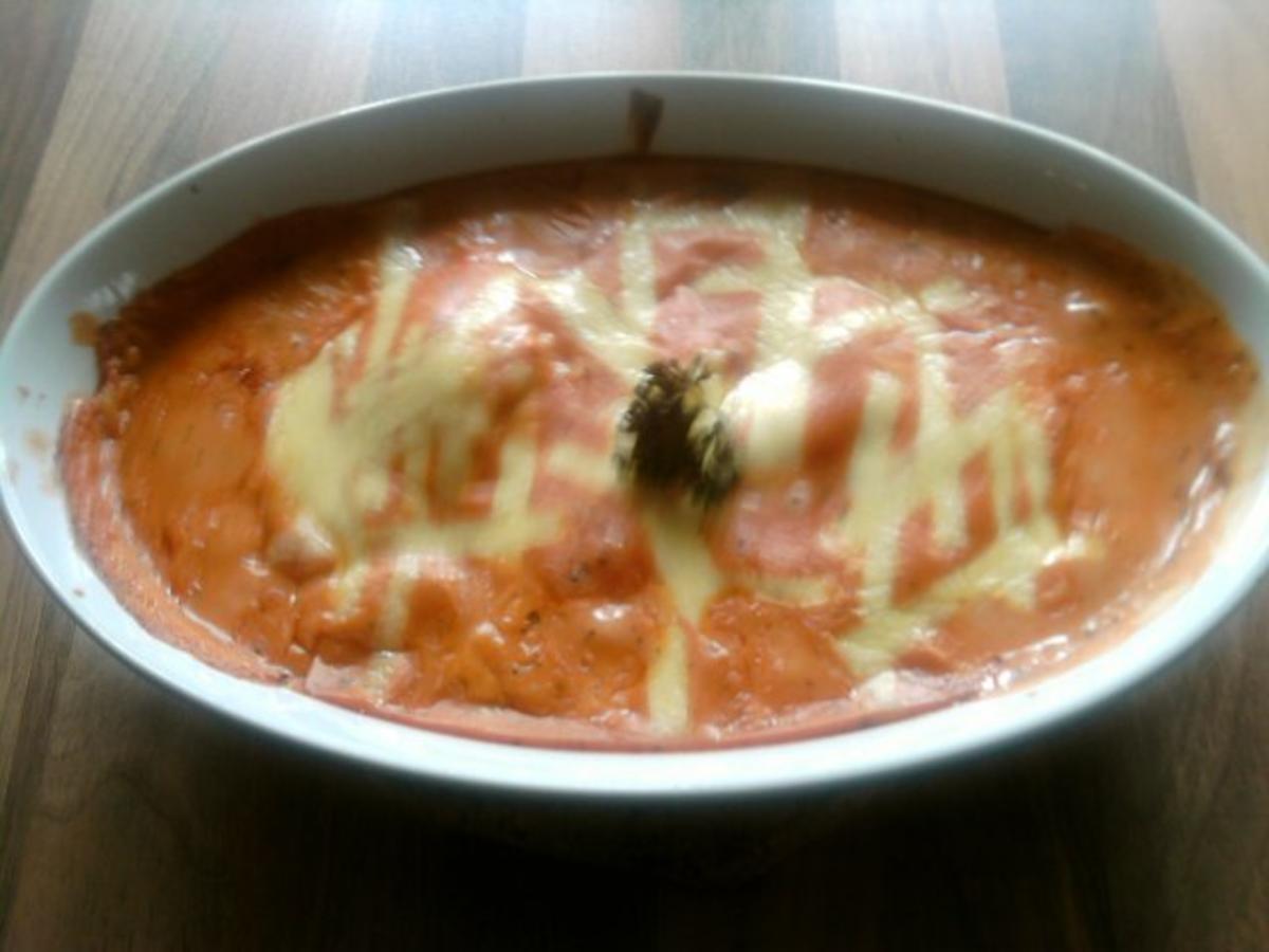 Knoblauch-Sahne-Tomaten-Hähnchenbrüste - Rezept - Bild Nr. 2