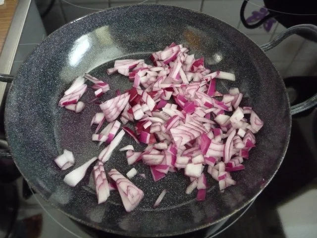 Rezept: Resteverwertung : ...vom Linsen / Bohnen / Erbsenmix-Topf Bild Nr. 2 Resteverwertung : ...vom Linsen / Bohnen / Erbsenmix-Topf - Rezept - Bild Nr. 2