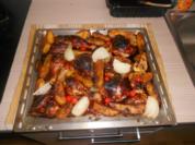 Hähnchen aus dem Ofen und vom Grill - Rezept