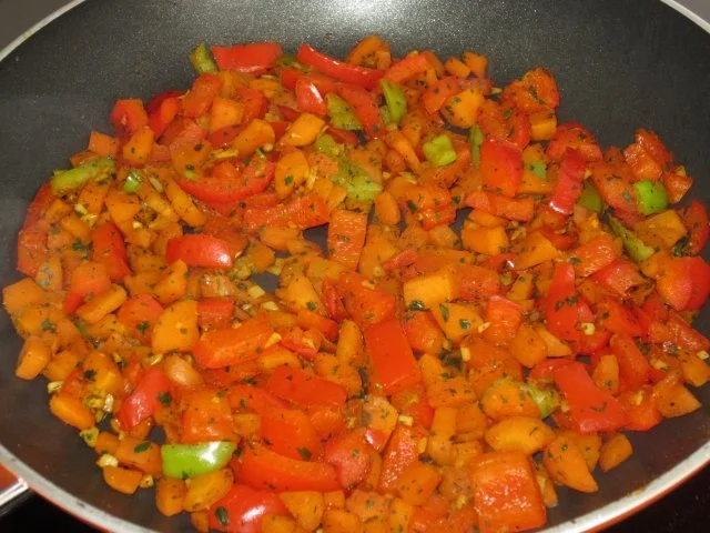 Gemüse in Salatblatt - Rezept - Bild Nr. 9