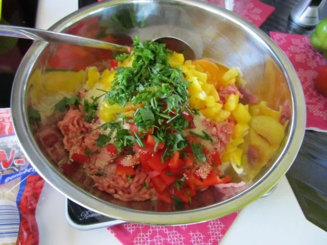 Rezept: Pikante - Hackfleisch – Muffins mit Creme - Fraiche Bild Nr. 10 Pikante - Hackfleisch – Muffins mit Creme - Fraiche - Rezept - Bild Nr. 10