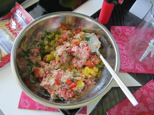 Rezept: Pikante - Hackfleisch – Muffins mit Creme - Fraiche Bild Nr. 12 Pikante - Hackfleisch – Muffins mit Creme - Fraiche - Rezept - Bild Nr. 12