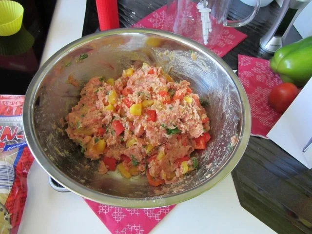 Rezept: Pikante - Hackfleisch – Muffins mit Creme - Fraiche Bild Nr. 13 Pikante - Hackfleisch – Muffins mit Creme - Fraiche - Rezept - Bild Nr. 13