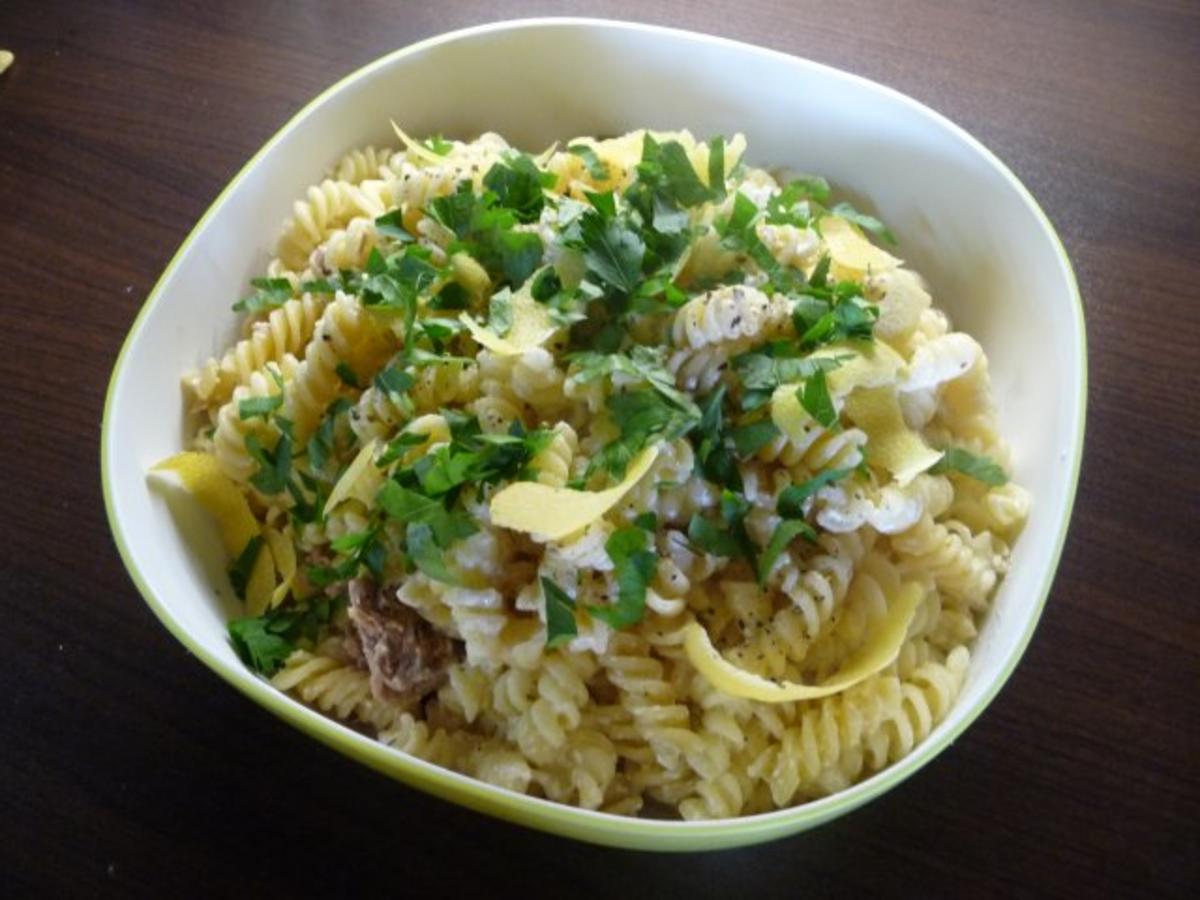 Zitronenpasta mit Thunfisch - Rezept - Bild Nr. 6