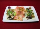 Lauwarmes Lachscarpaccio - Rezept