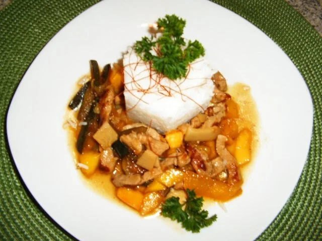 Puten-Mango-Geschnetzeltes - Rezept