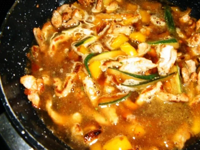 Puten-Mango-Geschnetzeltes - Rezept - Bild Nr. 6