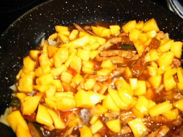 Puten-Mango-Geschnetzeltes - Rezept - Bild Nr. 7
