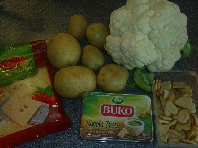 Blumenkohl-Kartoffelauflauf mit herzhafter Kruste - Rezept - Bild Nr. 2