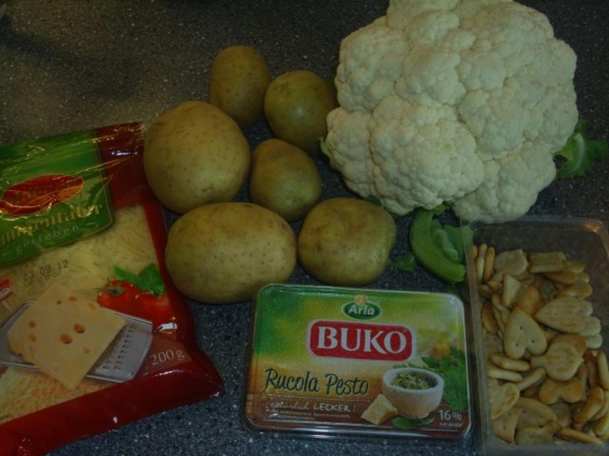 Blumenkohl-Kartoffelauflauf mit herzhafter Kruste - Rezept - kochbar.de