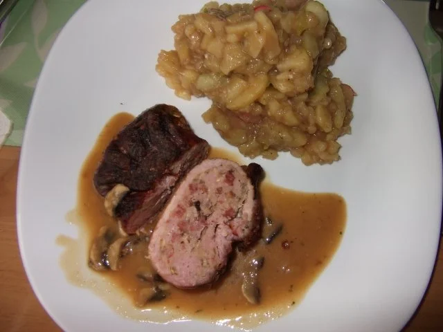 Gefüllte Fleischpäckchen 2. Varianten  Dieter´s Art - Rezept - Bild Nr. 2