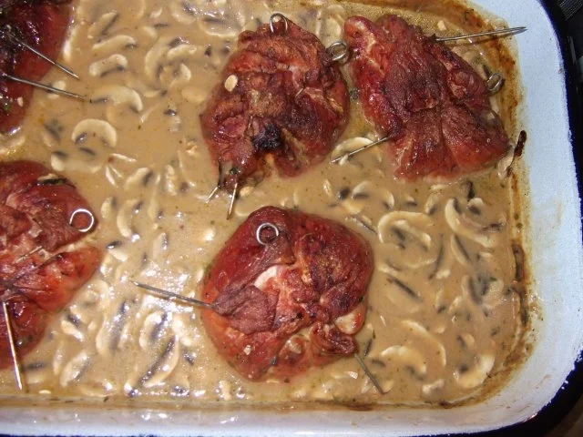 Gefüllte Fleischpäckchen 2. Varianten  Dieter´s Art - Rezept - Bild Nr. 14