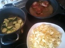 Filetmadaillons mit Spargel und Zucchini - Rezept - Bild Nr. 5