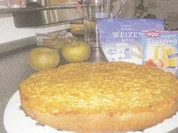 Apfel-Pudding-Kuchen - Rezept