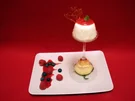 Panna Cotta mit Himbeersoße - Rezept
