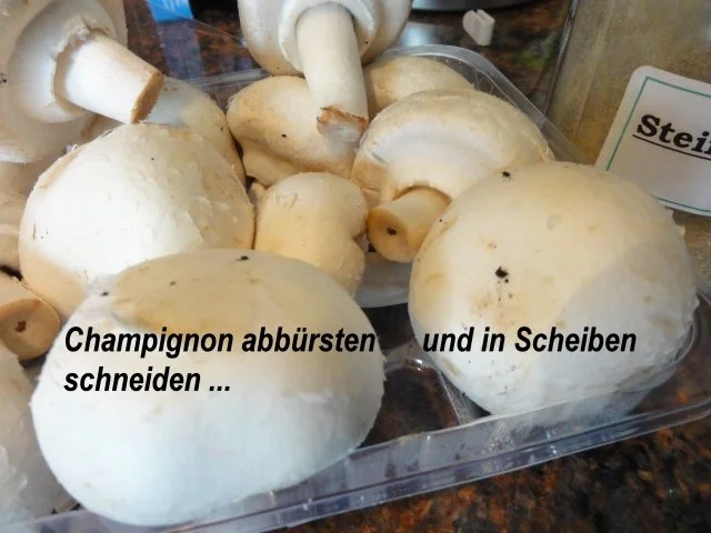 Rezept: Fleisch: FRIKADELLEN an Rahmchampignon Bild Nr. 7 Fleisch: FRIKADELLEN an Rahmchampignon - Rezept - Bild Nr. 7