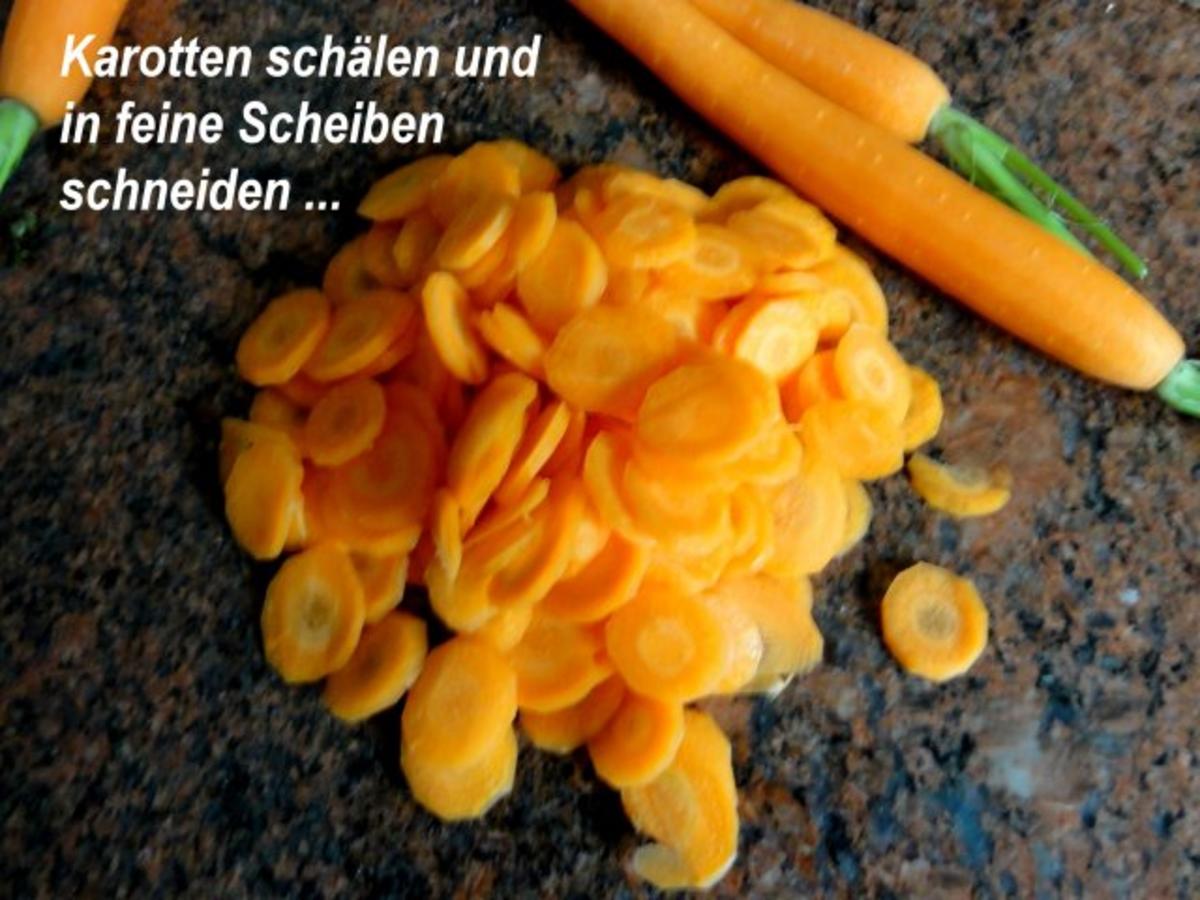 Gemüse:   KAROTTEN/KOHLRABI mit Kräutern - Rezept - Bild Nr. 2