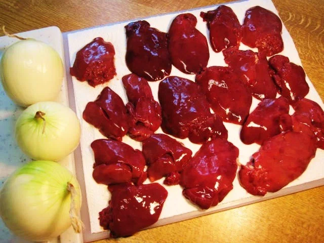 Rezept: Hähnchenleber mit Butter-Reis Bild Nr. 3 Hähnchenleber mit Butter-Reis - Rezept - Bild Nr. 3