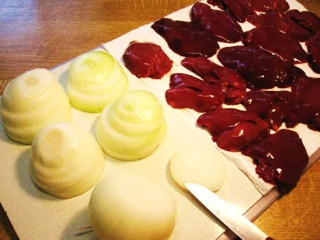 Rezept: Hähnchenleber mit Butter-Reis Bild Nr. 4 Hähnchenleber mit Butter-Reis - Rezept - Bild Nr. 4