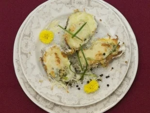 Überbackene Austern "Kader Mornay" (Kader Loth) - Rezept