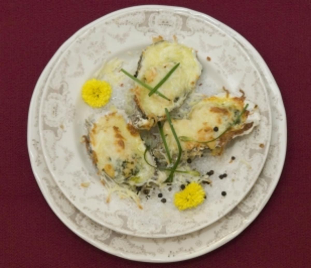 Überbackene Austern "Kader Mornay" (Kader Loth) - Rezept - kochbar.de Überbackene Austern "Kader Mornay" (Kader Loth) - Rezept - kochbar.de