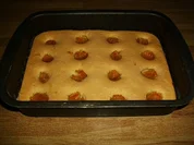 Mirabellen-Biskuit Blechkuchen - Rezept