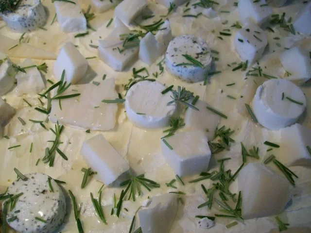 Rezept: Flammkuchen mit Ziegenkäse Bild Nr. 2 Flammkuchen mit Ziegenkäse - Rezept - Bild Nr. 2