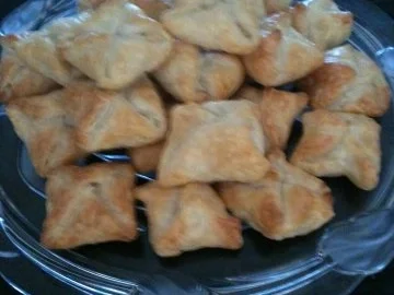 Rezept: Blätterteig-Mandeltaschen Blätterteig-Mandeltaschen - Rezept