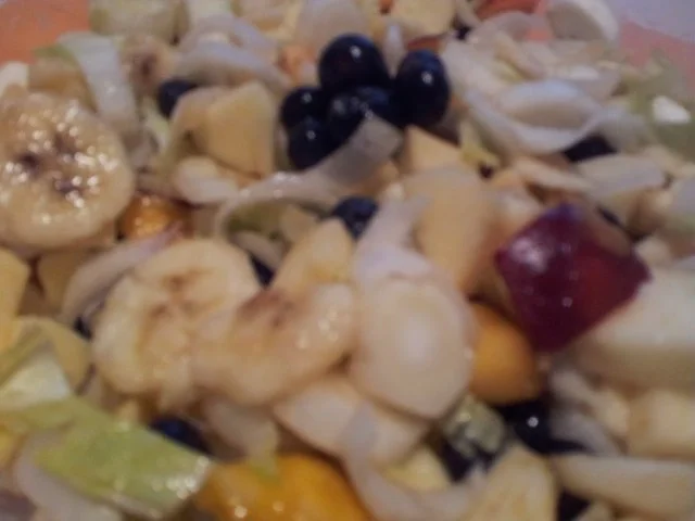 Obst-Salat im Juli mit Heidelbeeren - Rezept - Bild Nr. 18