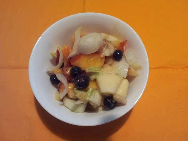 Obst-Salat im Juli mit Heidelbeeren - Rezept - Bild Nr. 19