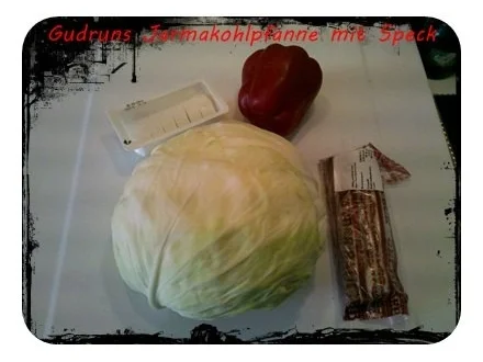 Rezept: Gemüse: Jaromapfanne mit Speck und Käse Bild Nr. 2 Gemüse: Jaromapfanne mit Speck und Käse - Rezept - Bild Nr. 2