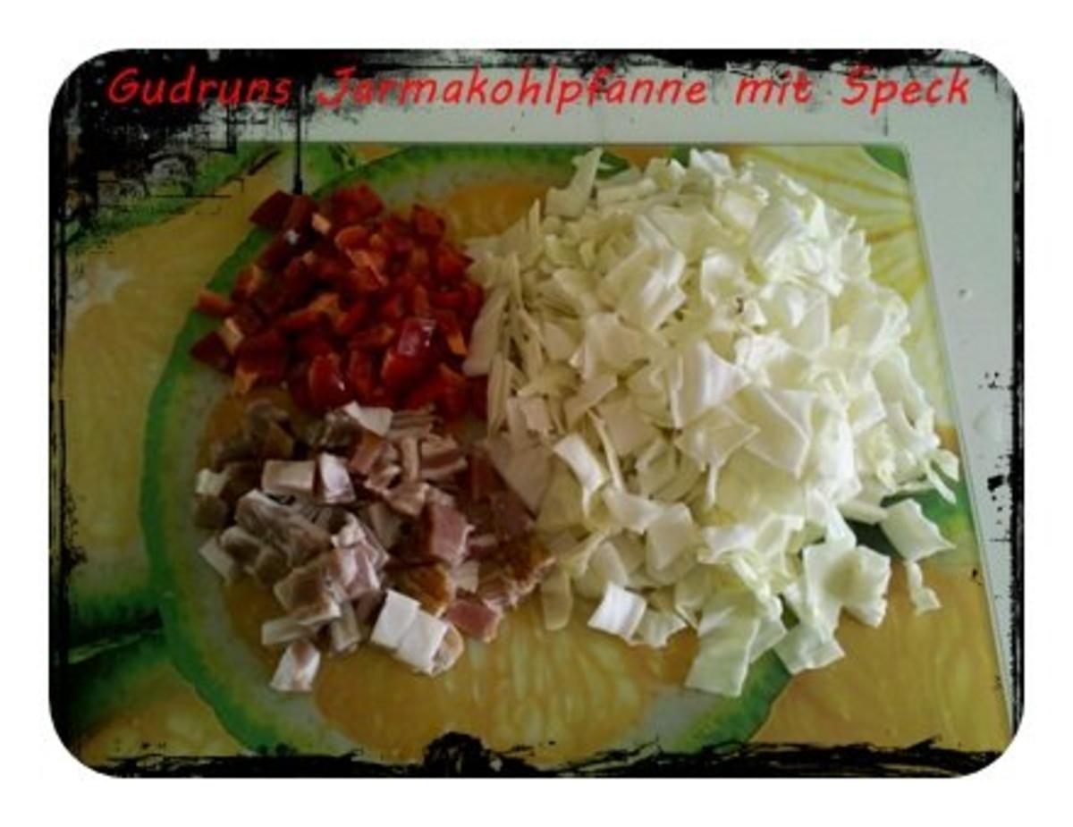 Gemüse: Jaromapfanne mit Speck und Käse - Rezept - Bild Nr. 3