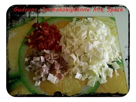 Rezept: Gemüse: Jaromapfanne mit Speck und Käse Bild Nr. 3 Gemüse: Jaromapfanne mit Speck und Käse - Rezept - Bild Nr. 3