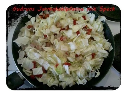 Rezept: Gemüse: Jaromapfanne mit Speck und Käse Bild Nr. 4 Gemüse: Jaromapfanne mit Speck und Käse - Rezept - Bild Nr. 4