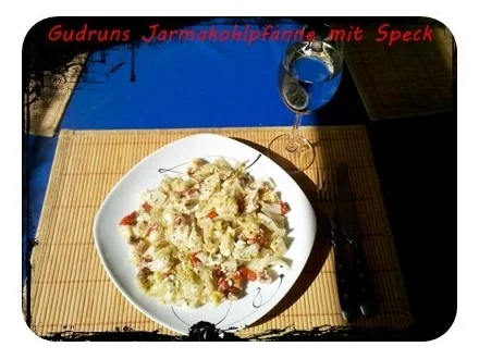 Rezept: Gemüse: Jaromapfanne mit Speck und Käse Bild Nr. 7 Gemüse: Jaromapfanne mit Speck und Käse - Rezept - Bild Nr. 7