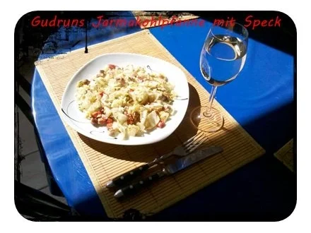 Rezept: Gemüse: Jaromapfanne mit Speck und Käse Bild Nr. 8 Gemüse: Jaromapfanne mit Speck und Käse - Rezept - Bild Nr. 8