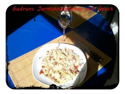 Rezept: Gemüse: Jaromapfanne mit Speck und Käse Bild Nr. 9 Gemüse: Jaromapfanne mit Speck und Käse - Rezept - Bild Nr. 9
