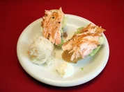 Flammlachshäppchen - Rezept