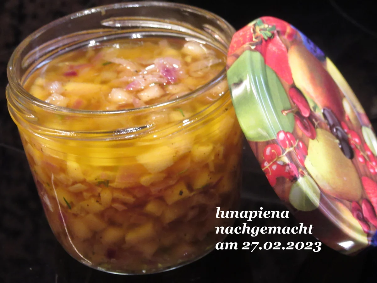 Vegetarischer Apfel-Zwiebel Brotaufstrich - Rezept - Bild Nr. 5