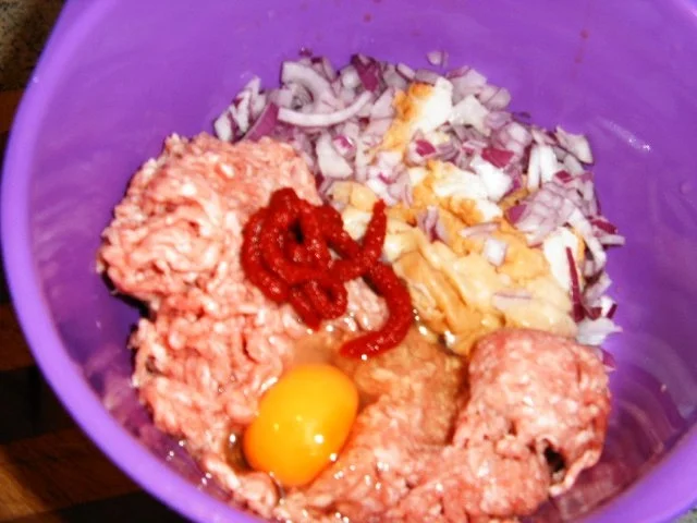 Rezept: Hackbraten gefüllt Bild Nr. 4 Hackbraten gefüllt - Rezept - Bild Nr. 4