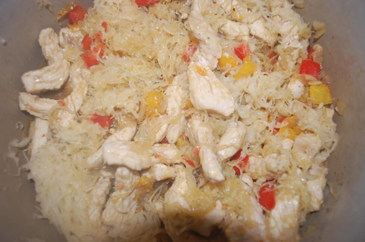 Kalorienarme Puten Gulasch mit Sauerkraut - Rezept - Bild Nr. 8