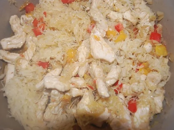 Kalorienarme Puten Gulasch mit Sauerkraut - Rezept - Bild Nr. 8
