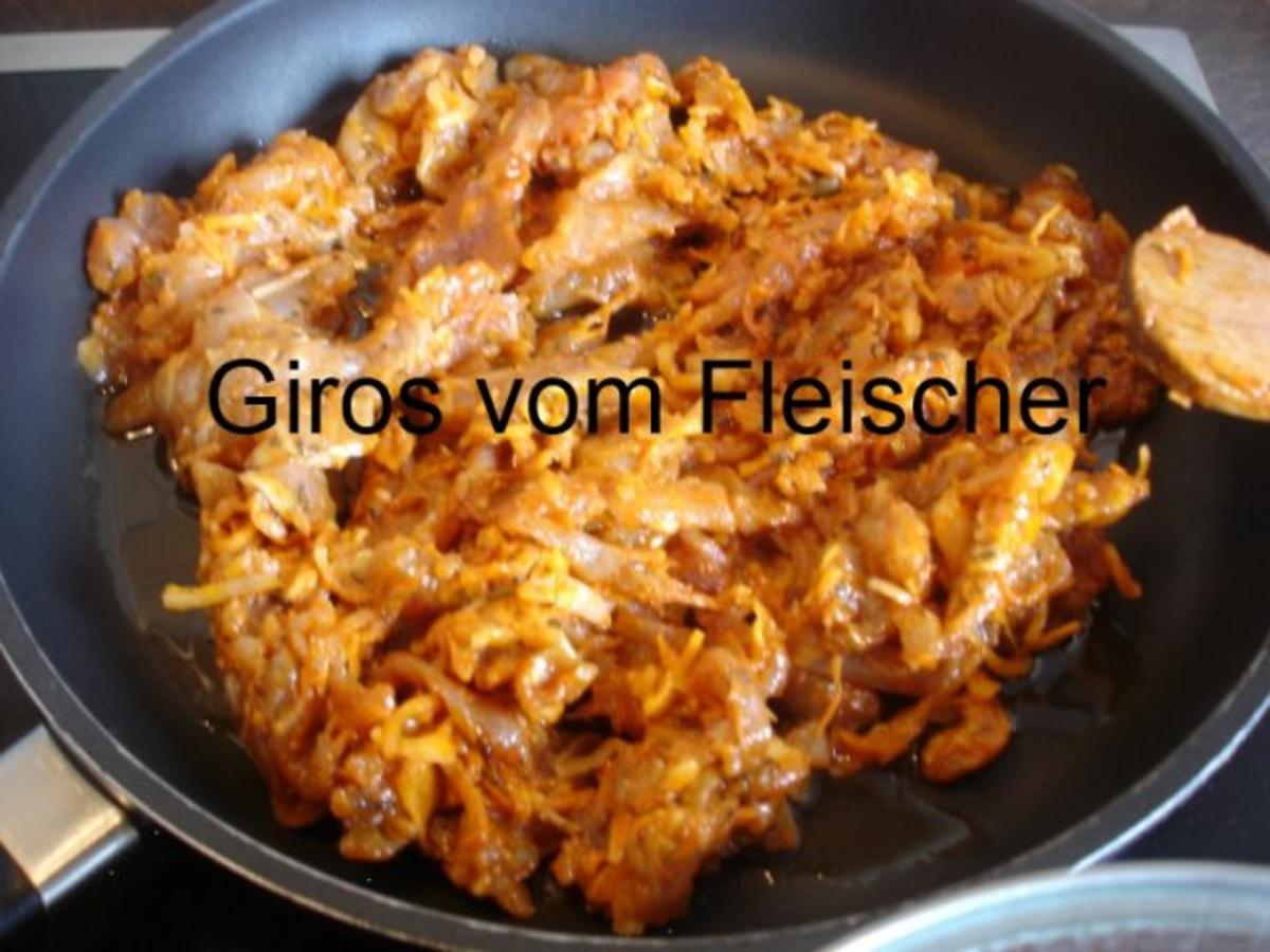 Giros mit Djuvec-Reis und Krautsalat - Rezept - Bild Nr. 3