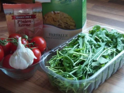 Farfalle Ruccola Salat - Rezept - Bild Nr. 2