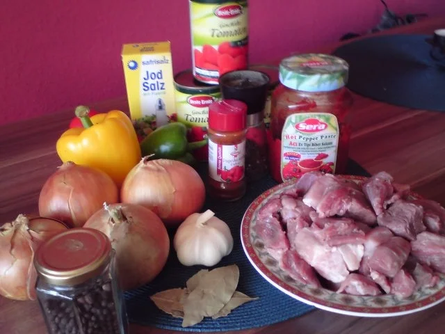 Rezept: Paprikagulasch Bild Nr. 2 Paprikagulasch - Rezept - Bild Nr. 2