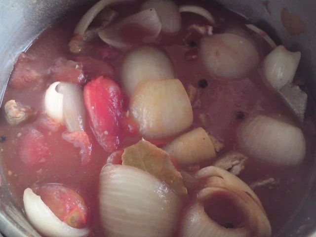 Rezept: Paprikagulasch Bild Nr. 5 Paprikagulasch - Rezept - Bild Nr. 5